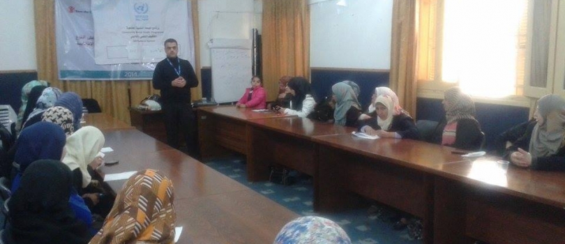 UNRWA Mental Health Program implemented educational meeting in partnership with Aisha Association