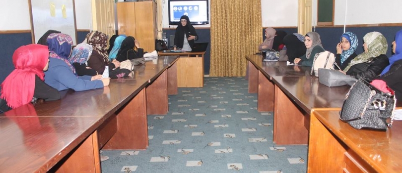 Abuse of Antibiotics workshop was conducted to the target groups inside Aisha
