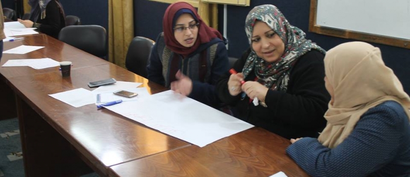 Implementing a training of Evacuation and Emergency, Confronting Crises and Intervention and Advocacy Mechanisms that targeted Aisha staff