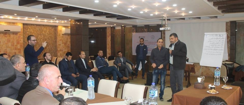 Engaging men and boys in addressing GBV against women and girls in Gaza Strip