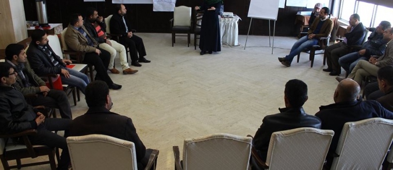 The second day of the training of school counselors and school health teachers in the Ministry of Education