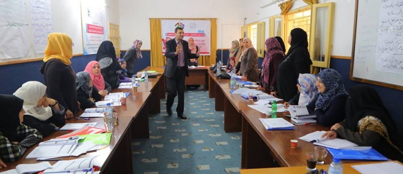 Sunday 11th,March 2018  :Photos of the sixth day of "managing small projects " training 