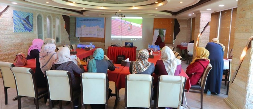 اليوم التاسع من تدريب بناء قدرات المهندسات المعماريات