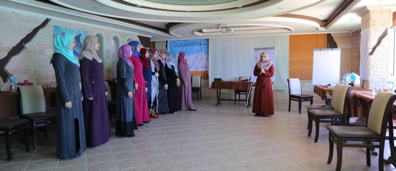 اليوم الثالث عشر من تدريب بناء قدرات المهندسات المعماريات