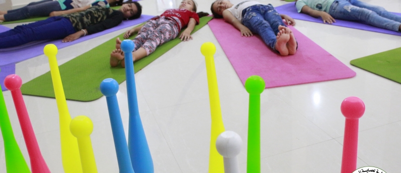 جمعية عايشة تنتهي من جلسات "يوغا" للفتيات 