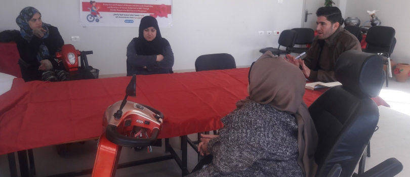 جمعية عايشة تنفذ لقاء مع المجموعة المركزة الثانية لمشروع حماية ودعم النساء والفتيات ذوات الإعاقة والناجيات من السرطان