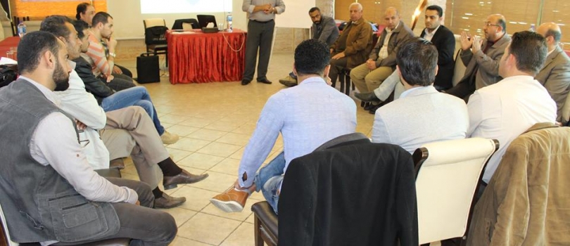 تدريب " إشراك الرجال والفتيان في غزة في المساوة بين الجنسين " الجلسة الرابعة لمجموعة السفراء